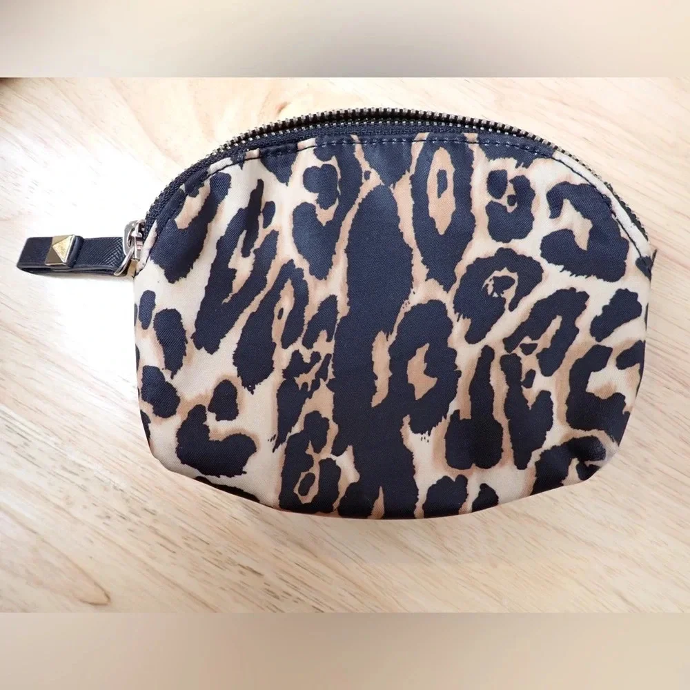 Victoria’s Secret Makeup Bag Set Leopard and Gold
